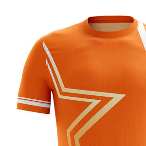 Maillot de football à manches courtes pour l'entraînement avec service OEM – Nouveau design tendance pour hommes - Product Image 4