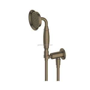 Ensemble de douche Watersino moderne en laiton brossé doré de haute qualité, ensemble de douche en laiton doré rose - Product Image 2
