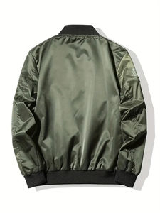 Chaqueta de Invierno de Alta Calidad Hecha a Medida con Lona Recubierta, Unisex, para Equipos de Béisbol de Secundaria, Estilo Urbano, Económica, Boomletcorp - Product Image 2