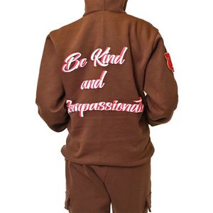 Sweat-shirt à capuche avec Logo 3D, ensemble de haute qualité avec impression en soie - Product Image 2