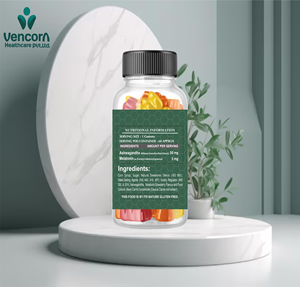 Gummies à l'ashwagandha de qualité supérieure 50 mg OEM/ODM Marque privée pour adultes - Non recommandé aux femmes enceintes ou aux nouveau-nés - Product Image 5