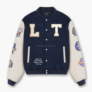 OEM ODM Manufacturer Custom High Quality Supplier <b>Men</b> <b>Varsity</b> <b>Jackets</b> Letterman Custom Baseball Letterman <b>Varsity</b> <b>Bomber</b> <b>Jacket</b> - Product Image 1