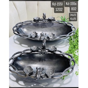 Aluminum Pineapple <b>Bowls</b> with Set of 3 Gold and Silver Finished Aluminum <b>Snack</b> <b>Bowl</b> Home Decorative Handmade <b>Bowls</b> - Product Image 6