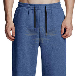 Pantalones holgados de lana para hombre con estampado de logotipo personalizado, ropa cómoda, buena venta, pantalones holgados informales de lana - Product Image 6