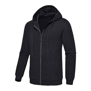 Sweat à capuche zippé surdimensionné personnalisé, 500 400 g/m², coton lourd de qualité supérieure, fermeture éclair intégrale et impression en relief pour l'hiver - Product Image 1