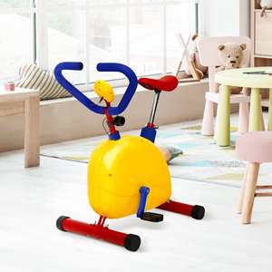 Bicicletta per Esercizi per Bambini Divertente e Fitness, Bici Stazionaria Non Motorizzata per Bambini - Product Image 4