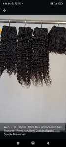 ผมต่อจากอินเดียเป็นลอนธรรมชาติเกรด10A ผมมนุษย์แท้สองชั้นทำจากอินเดียเป็นลอนธรรมชาติ100% - Product Image 5