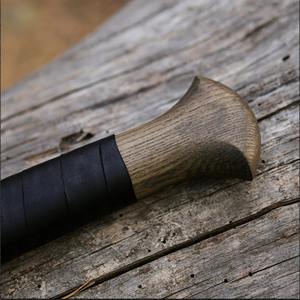 Wholesale Customized Top Quality OEM ODM Service Professional Axe Dual Blade Chopping and Camping Hatchet with Ash Wood <b>Handle</b> - Product Image 4