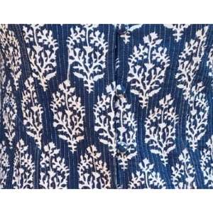 Veste matelassée coton imprimé fleuri long manteau femme coton imprimé inde veste femme matelassée - Product Image 6