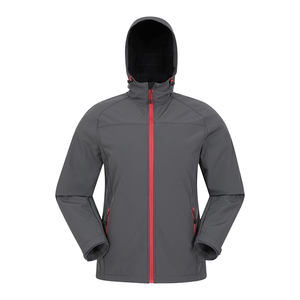 Veste Softshell de randonnée sur mesure, nouvelle conception hivernale 2026, fabrication en usine, prix de gros, vestes Softshell pour hommes - Product Image 1