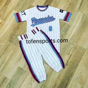 Camisetas de Béisbol Personalizadas de Alta Calidad, Secado Rápido, para Hombre, Ropa de Béisbol, 100% Poliéster, Sublimación - Product Image 6