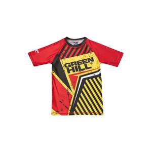 Camiseta Deportiva de Manga Corta para Niños Green Hill, Protección UV, Transpirable, Nailon y Elastano, para Gimnasio - Product Image 1