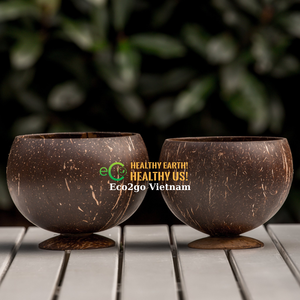 ถ้วยมะพร้าวธรรมชาติทำมือ100% Eco2Go ภาชนะเครื่องดื่มค็อกเทลแก้วกาแฟและเครื่องดื่ม - Product Image 5