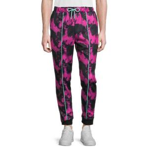 Pantalon de survêtement en molleton 100% coton pour hommes pantalon de jogging haut respirant logo personnalisé pantalon de survêtement de course à pied en gros anti-rides à rayures - Product Image 1