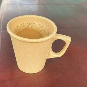 100 ml <b>Tea</b> Cup Sugarcane Trusted by Eco Homes Trending Sustainable Drinkware for Green Living Enthusiasts - Product Image 1