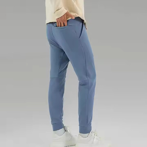 2025 Venta caliente de alta calidad de los hombres pantalones de chándal de cintura media deportes gimnasio Fitness ropa Casual con bolsillos laterales para entrenamiento - Product Image 5