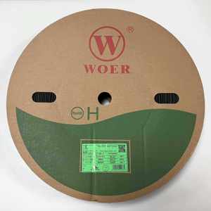 WOER 2:1 ID 1mm 2mm 6mm 80mm 90mm 100mm 250mm 300mm 125C Guaina termorestringente senza alogeni VW-1 - Product Image 1