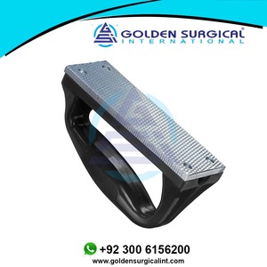 Venta al por mayor GOLDEN práctico escofina dentada mango de plástico caballo veterinario aseo instrumentos herramientas - Product Image 6
