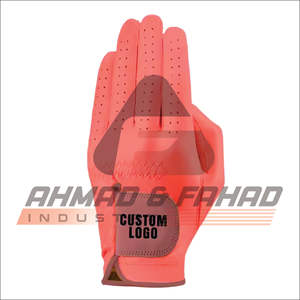 Gant de golf OEM de haute qualité en cuir d'agneau personnalisé meilleur cuir PU peau de mouton microfibre Cabretta cuir gant respirant - Product Image 2