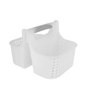 Organizer da Bagno Portatile in Plastica, Dimensioni Ideali per Dormitorio/Università, Borsa per Accessori da Bagno con Drenaggio Rapido - Product Image 1