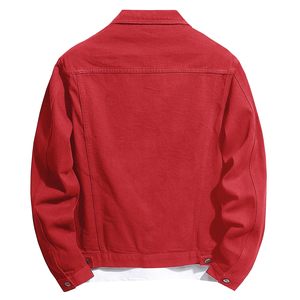 Nouvelle Veste en Jean pour Homme 100% Coton, Style Décontracté, Coupe-Vent, Logo Frontal, Séchage Rapide, Respirante, Hiver, Grandes Tailles - Product Image 2