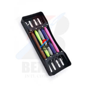 Lo último en kit de instrumentos dentales de 5 piezas, relleno de resina, kit de restauración estética, manual - Product Image 2