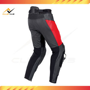 Heavy-Duty Stitching High Quality Customizable Men's Full-Sleeve New Arrival Winter <b>Motorcycle</b> <b>Racing</b> Leather Pants Breathable - Product Image 4