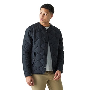 Fashionable Wholesale Top Selling Stand Collar Front Logo <b>Long</b> Sleeve Streetwear High Quality Plain Comfortable Men's <b>Jackets</b> - Product Image 1