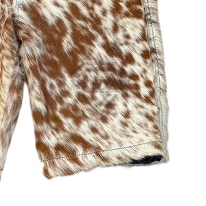 Active Wear Short léger en cuir de vachette pour hommes Short en cuir de vachette de qualité supérieure du fabricant personnalisé - Product Image 4