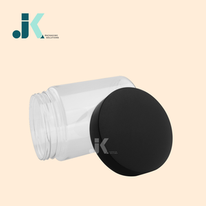 Vietnam usine meilleur prix 19 oz bocal d'emballage PET transparent résistant aux enfants bocaux en plastique de haute qualité M0343 - Product Image 3