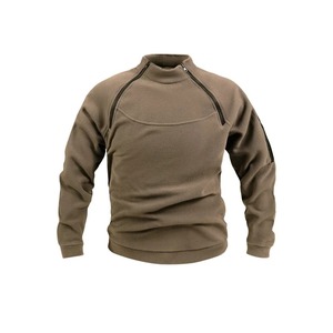 Premium Casual elegante camisas de hombre Trending 100% algodón cremallera sudaderas personalizar diseño transpirable sudadera de hombre - Product Image 5