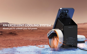 ZEEHOO-CuBeTrick X 3-in-1 stazione di ricarica Wireless-presa Black-EU - Product Image 6