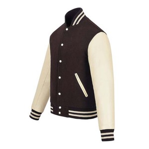 Vestes universitaires d'hiver pour hommes, fabrication sur mesure OEM, col montant boutonné, logo personnalisé, respirantes, Hosten Greek Enterprises - Product Image 3