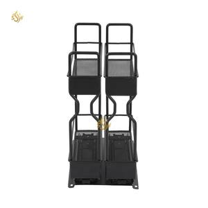 <b>Spices</b> Rack Wholesale Set of 2 Black Color Powder Coated Solid Iron Kitchen Decor <b>Spices</b> Storage Rack Organzation <b>Holder</b> Supply - Product Image 5