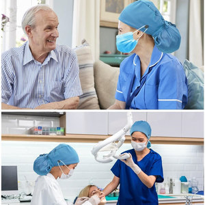Nouveau style de vente en gros de chapeaux médicaux Chapeaux de gommage médicaux confortables fabriqués en usine Chapeaux médicaux bon marché - Product Image 5