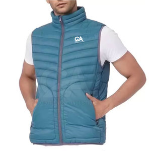 Chaleco acolchado de hombre de estilo personalizado, precio al por mayor, chaleco acolchado de manga larga a la venta, personalizado 2025 - Product Image 1