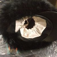 Casque Shako Napoléonien Français en Laine, Bicorne Solide, Casquette de Garde de la Garde du Corps, Autres Grades, Chapeau en Fourrure de Renard