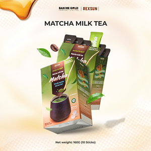 MATCHA THÉ AU LAIT 160g avec de la poudre de thé vert du Japon Bon pour la santé Facile à choisir et à boire - Product Image 3