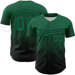 Ropa de calle de gran tamaño estilo guantes ciudad béisbol Jersey moda ajuste suelto hombros caídos sublimado diseño a todo Color Jerseyz - Product Image 3