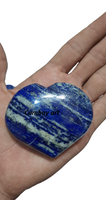 Vente en gros de pierres précieuses naturelles en vrac : Cœurs de Lapis Lazuli, cristaux bleus, figurines de guérison, décoration intérieure, sculptures religieuses, amour