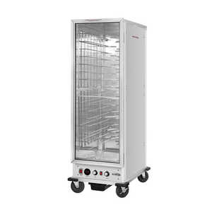 33-Inch Commercial Silver KM-CHP36-WNGL Heated <b>Holding</b> Proofing Cabinet Glass Door Wire Racks <b>Warming</b> <b>Holding</b> <b>Equipment</b> - Product Image 6