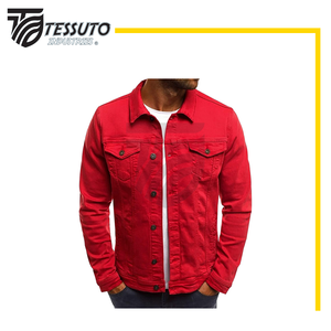 Chaquetas de hombre Chaquetas de mezclilla transpirables para hombre Chaquetas de jeans de talla grande para hombre Hecho en Pakistán Logotipo y diseño personalizados - Product Image 1