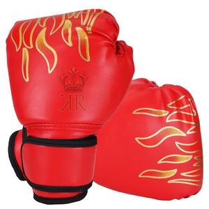 Guantes de boxeo de entrenamiento deportivo personalizados del mejor fabricante Quty cuero y PVC tamaños ajustables 12oz y 16oz gran oferta - Product Image 4