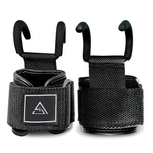 Ganchos de Levantamiento de Pesas Resistentes, para Dominadas, Peso Muerto, Correas con Ganchos Acolchados - Product Image 1