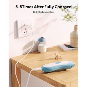 Cortadora de Pelo Recargable Silenciosa para Bebés, Niños Pequeños y Niños con Autismo, Resistente al Agua, con Alimentación USB/Batería - Product Image 4