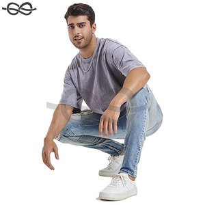 T-shirt d'été pour homme, style vintage, surdimensionné, 100% coton, coupe classique, manches courtes, tissé, séchage rapide, respirant, élégant - Product Image 4