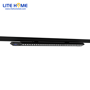 Barre lumineuse LED linéaire UGR<13 à économie d'énergie, 4 fils, 3 phases, 150 lumens par watt, éclairage sur rail LED pour étagère - Product Image 2