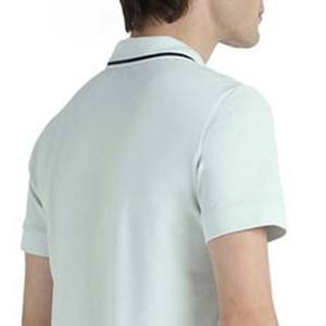 Chemise polo pour homme, coupe classique, nouvelle arrivée, 100% fibre de bambou, tissu jersey respirant, manches courtes, couleur unie - Product Image 5