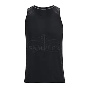 Wholesale Men's Breathable Summer Sleeveless Singlet Vest Customized Logo Loose Comfortable Sports Workout Training Singlet