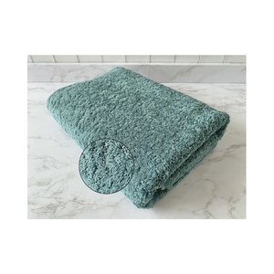 Jai Cotton Organic Cotton Embroidered Quick-Dry Floral <b>Pattern</b> Home Use Adult Bath <b>Towels</b> - Product Image 4